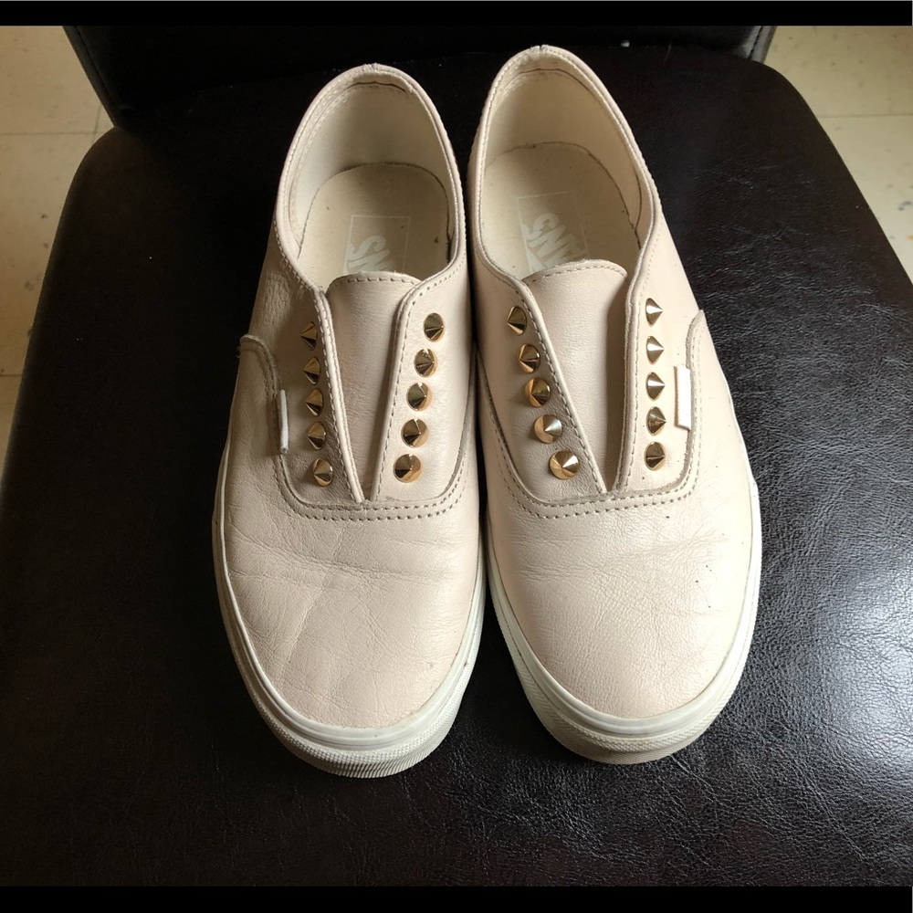 Gold studded VANS sneakers